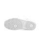 Athletic School Court Borough Low 2 [Nike] Girls' Kids' Shoes, Shoes, Shoes, Low-Cut Sneakers, PSV, Casual, School, BQ5451, White/White/White, 17.0cm