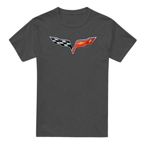 Chevrolet Unisex Adult The Vette Medallion Heather T-Shirt