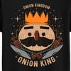 The Onion King Unisex T-shirt - Overcooked Video Games Shirt - Overcooked 2 - Kevin Dog - Chef Knife - Gaming Tee