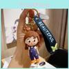 Cartoon Doll Keychain Cute Silicone Key Accessory Multicolor Gift Idea