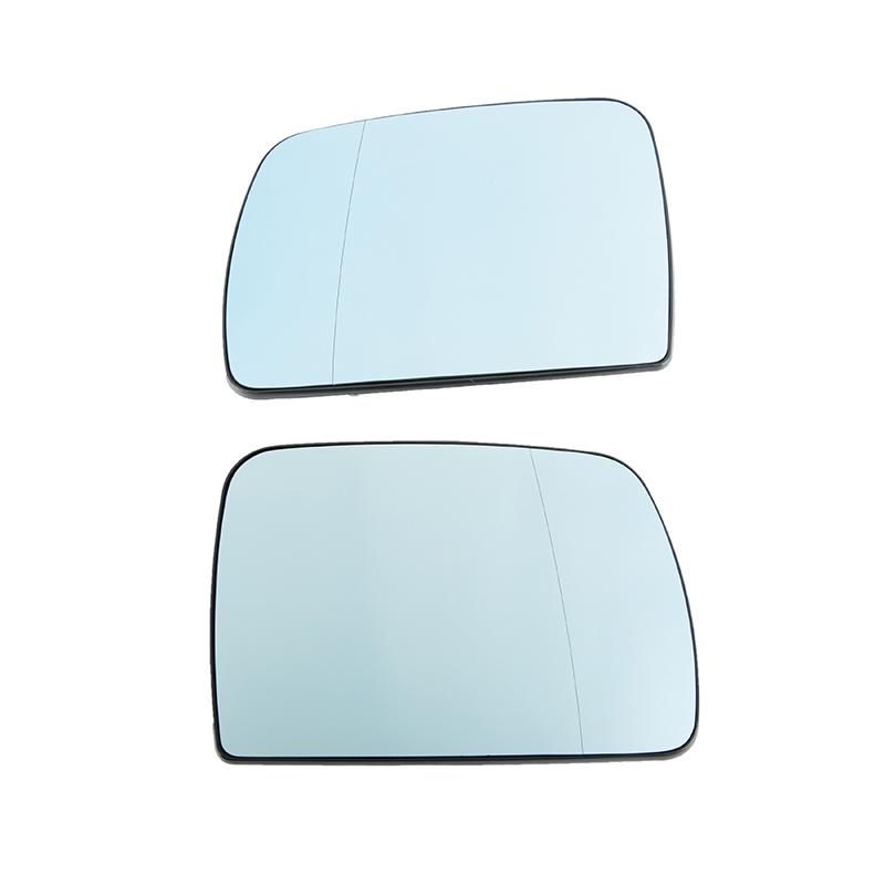 Blue Car Side Door Rear View Wing Mirror Glass Heated for Land Rover Range Rover MK III 2002-2004 for BMW X5 E53 2000-2006