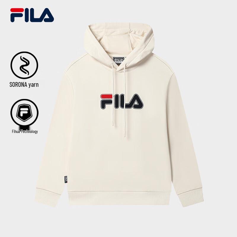FILA Unisex Relaxed Fit Hooded Sweatshirt