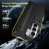 Luxury Multifunctional Lens Holder Touch Pen Case for Samsung Galaxy Z Fold 7 6 5 4 Shockproof Built-in Glass Screen Film Cover