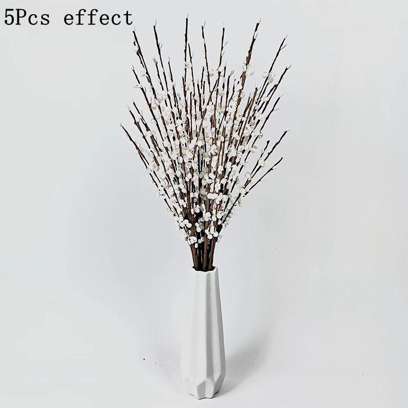 55CM Artificial Jasmine Flower Artificial Flower Art Jasmine Plant Branches Suitable for Home Office DIY Wreath Wedding Ornament