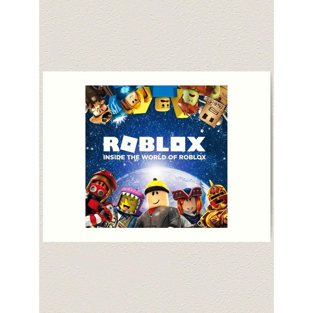 Tapestry inside the Roblox world 75x100