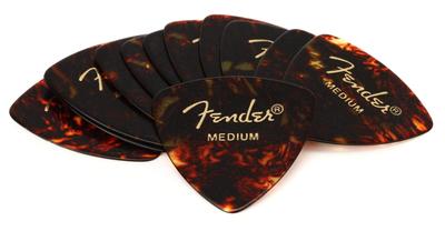 Fender Pick 346 PICK SHELL PACK(12) MED.