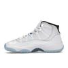 Air Jordan 11 Retro GS Legend Blue / Columbia 2024 Kids Sneakers White Black 378038-104