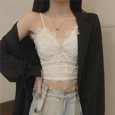 Women's French Lace Camisole, Summer Tube Top, Hot Girl Wenwen Style