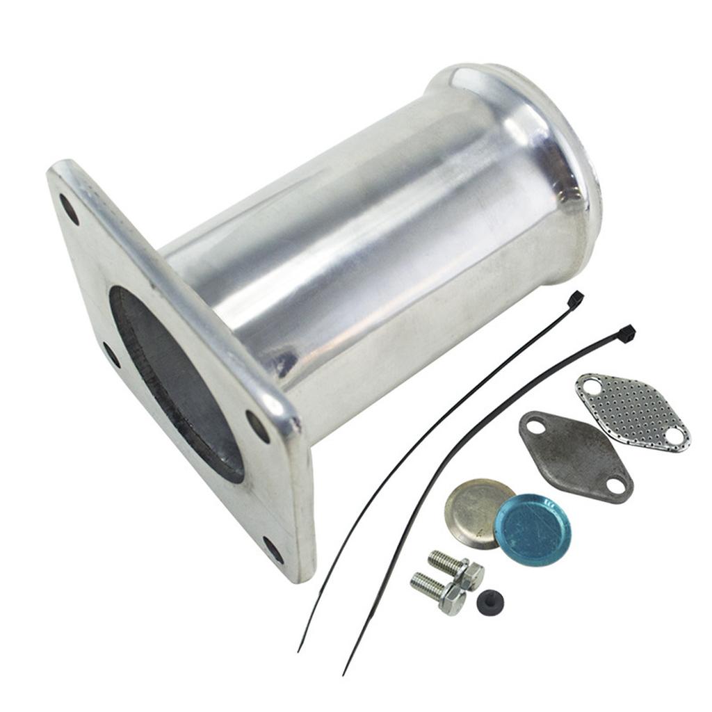 Modified auto parts exhaust gas circulation disassembly pipe is suitable for  E46 318d 320d 330d