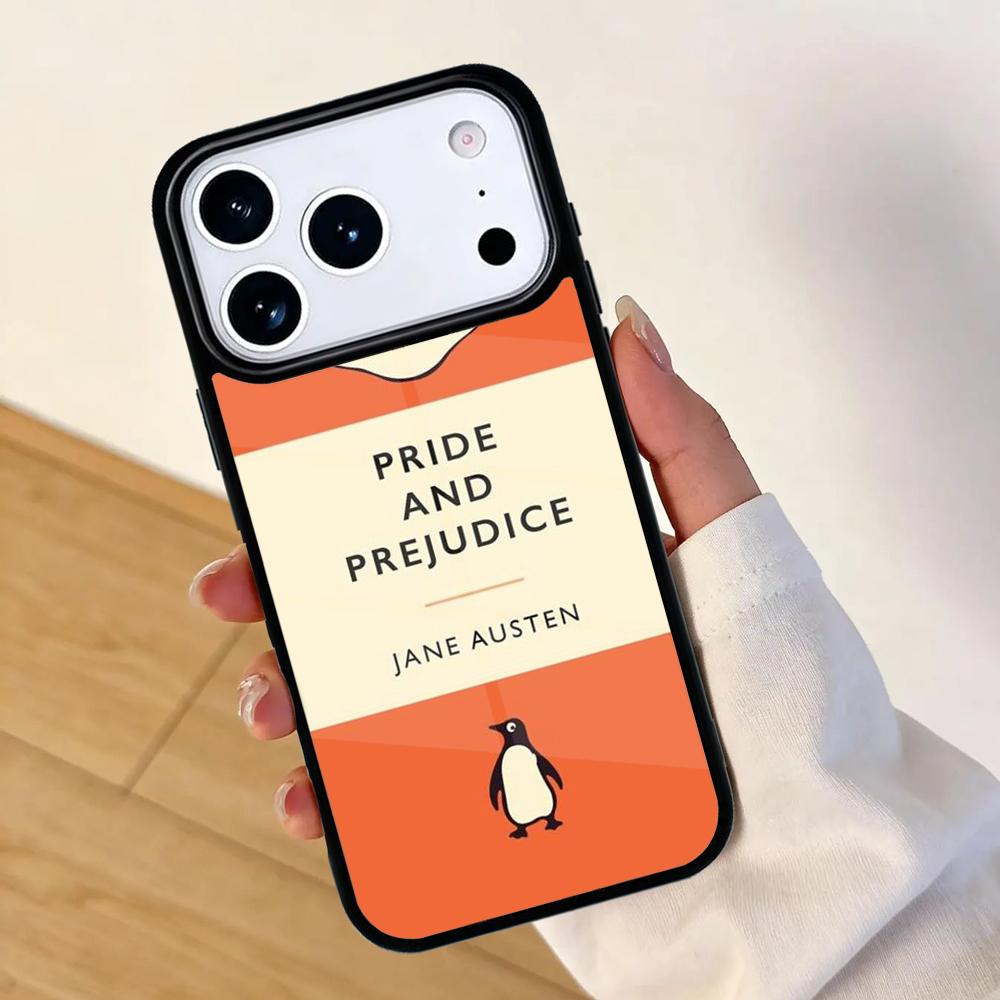 Pride And Prejudice Jane Austen Mobile Phone Case for IPhone 17 AIR 16pro Max 15 14 13 12 11 Bumper Cover