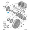 A51K-2X Crankshaft Front Oil Seals For 308S 408 508 3008 4008 5008 1.6T Citroen Berlingo C5 1614085980 0514C8