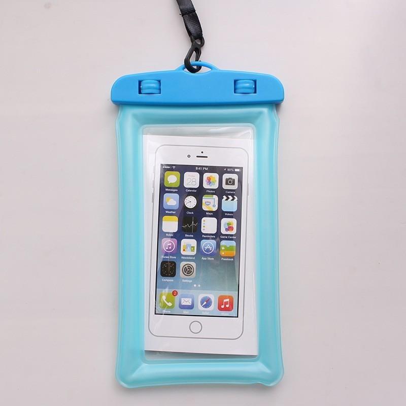 Universell vanntett telefonpose for svømming, dykking, undervannsfotografering, forseglet snor, anti-tap, oppbevaringspose, organisering