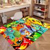Pokemon Print Rug, Washable Floor Carpet, For Entryway Dorm Laundry Room Office Study, Home Decor Birthday Christmas Gift