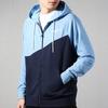 Nike Colorblock Logo Casual Hoodie Men Tops Sky-Blue BV5300-451