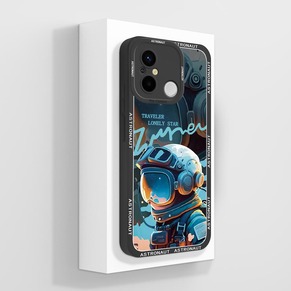 Coque Pour Redmi 12C 11A POCO C55 Coque Arrière Créative Protection Complète Protecteur Souple en Silicone Liquide Pour Redmi 12 C 11 A POCO C 55