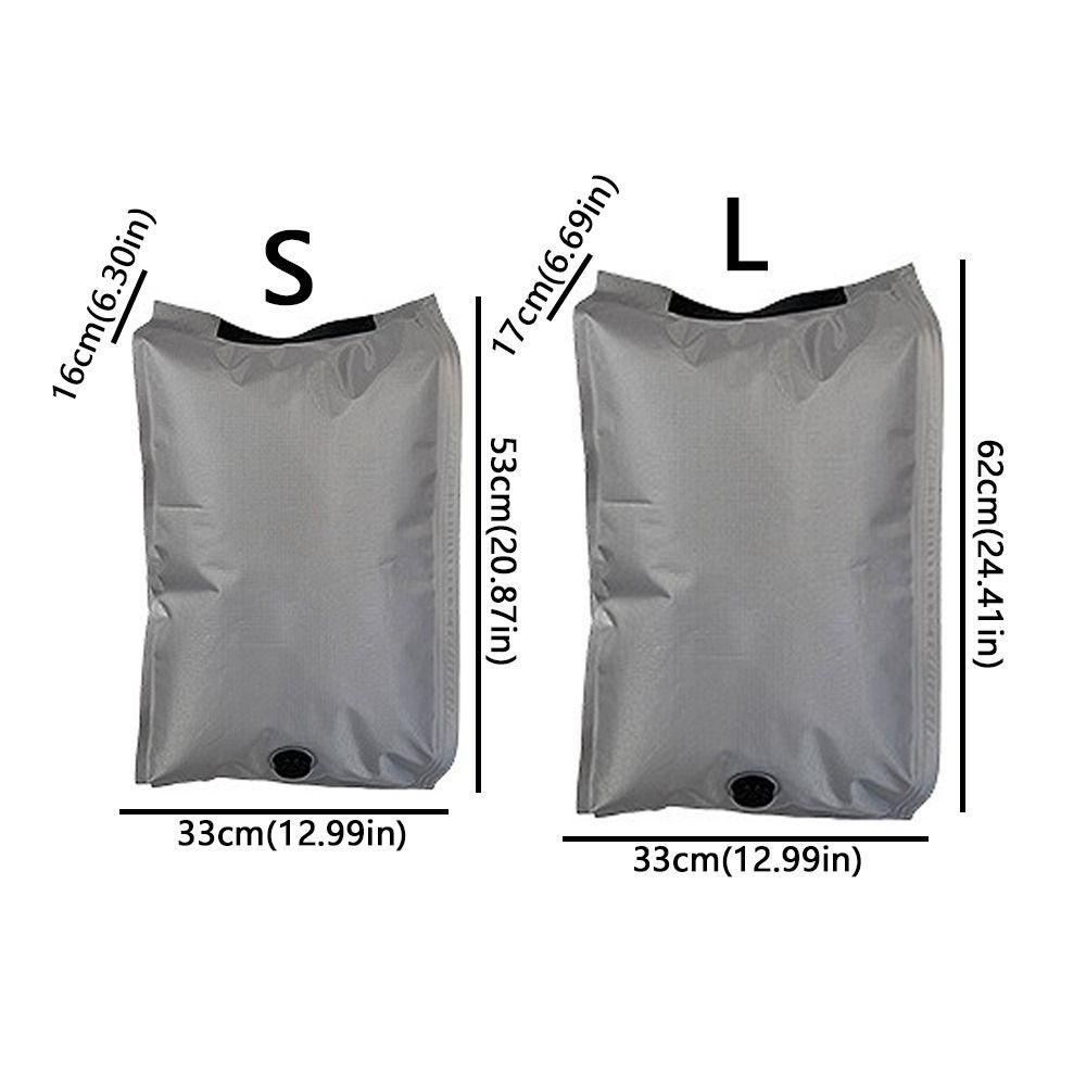 Waterproof Vacuum Storage Bags Hand Roll-Up Clothing Storage Bag  Moving Storage