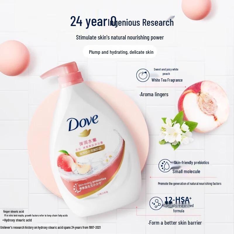 Dove Elastic & Hydrating Refreshing Body Wash