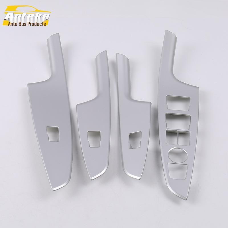 2019 Tucson Glass Switch Decorative Panel for Door Window Armrest - Lift Button Sticker Frame