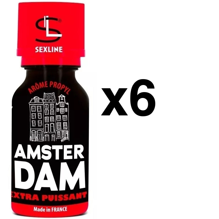 AMSTERDAM Extra Puissant 15ml x6 - Sexline - Propyle | x6