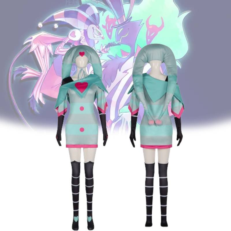 Hazbin Hotel Cosplay Set Stylish And Comfortable Classic Costumes Halloween