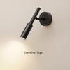 Nordic Rotatable Wall Lamps Metal Material LED COB Lightings Modern Wall Sconce Bedroom Decoration Hotel Bedside Reading Lamp