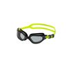 Swimming Goggles - Aquarapid - Action Silicone - Polycarbonate Lenses - Black/Green - Full Frame - Swimming