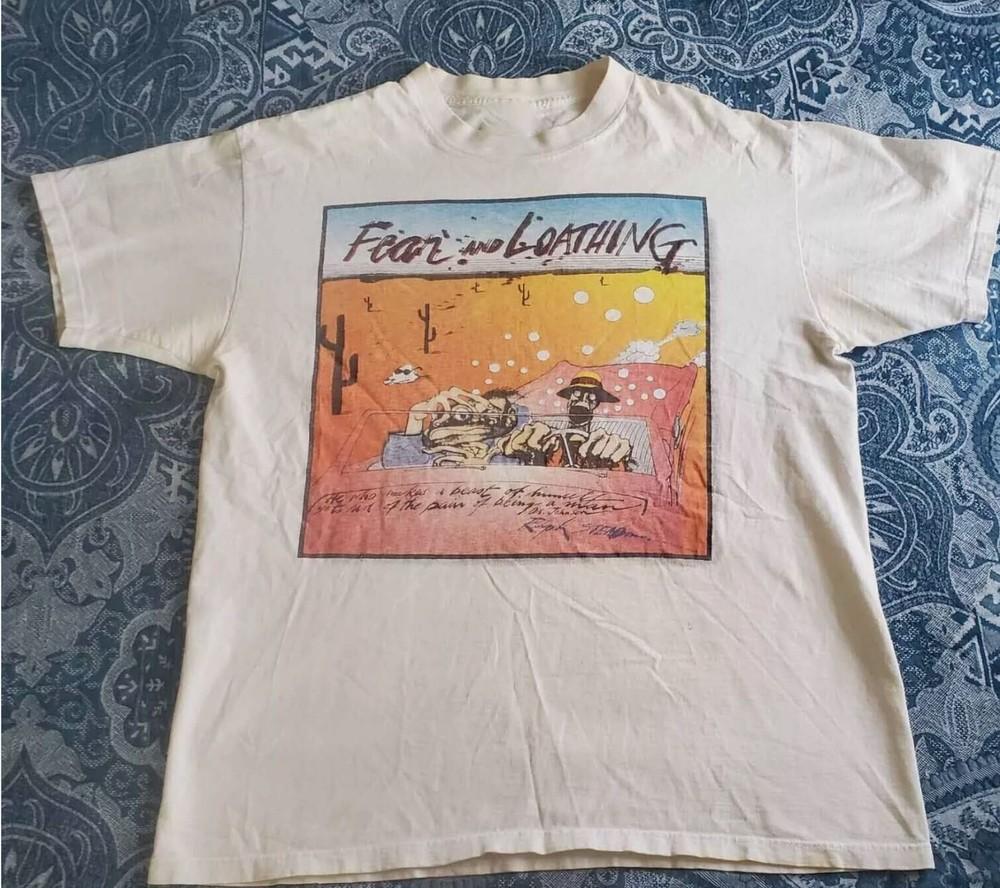 Fear and Loathing in Las Vegas Ralph Steadman Shirt White Unisex S-5XL Unisex T-Shirt XXL