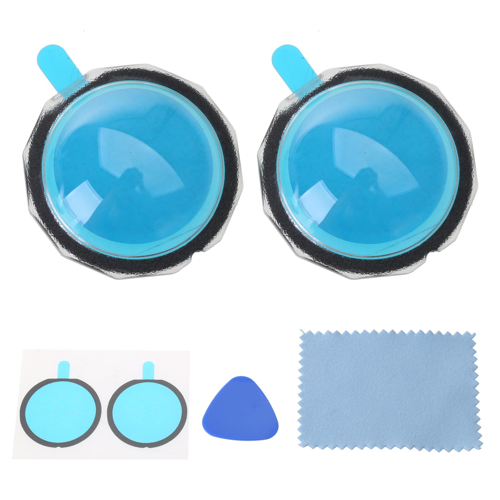 

1 Set Sticky Lens Guard Protective Screen Protectors for 360 X3 Camera Accessories with Pry Tool & Cleaning Cloth 1