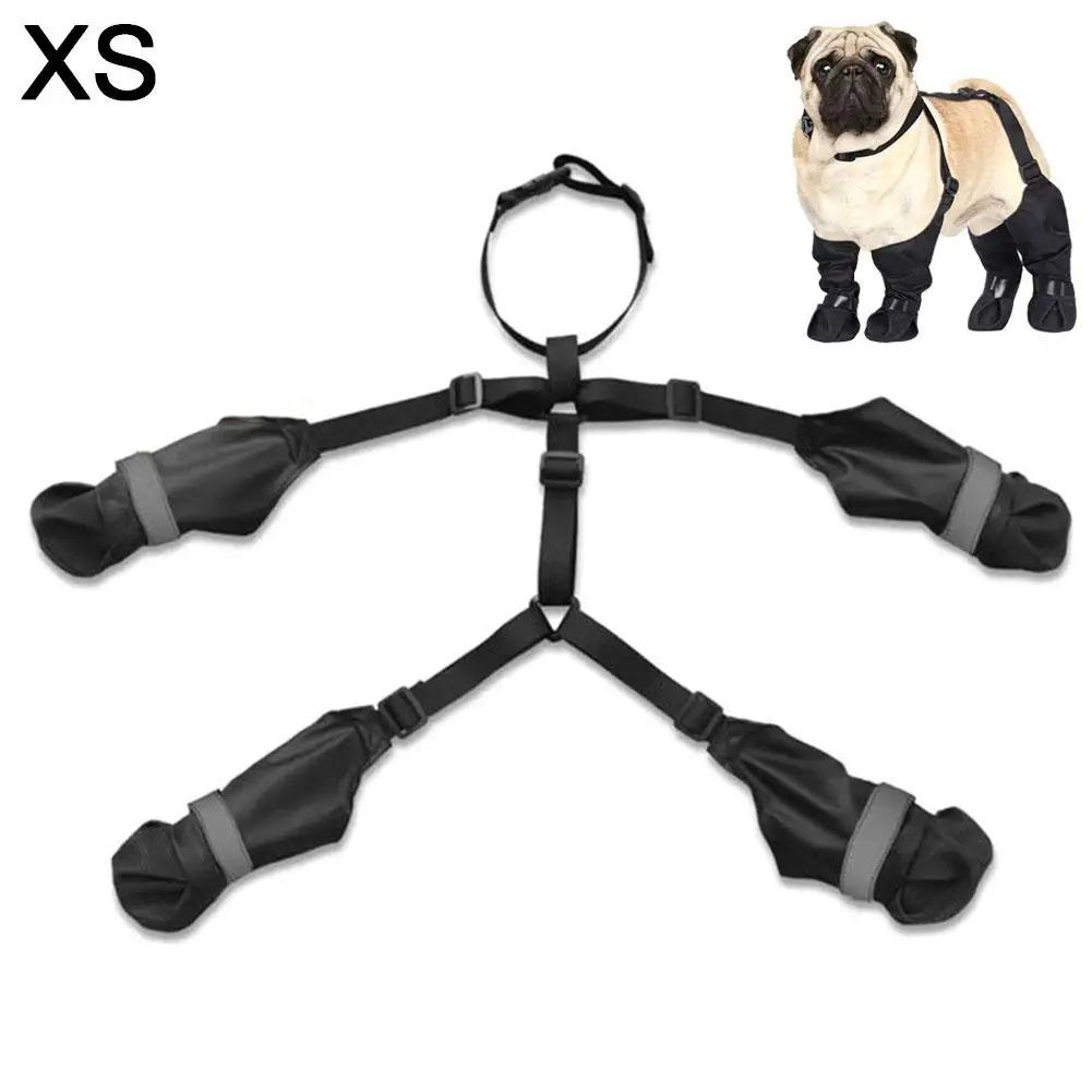 Best Anti-Slip Dog Shoes Pet Paw Protector Dog Rain Booties, Dirty-proof & Anti-fall Outdoor Dog Suspender Sock Shoes 2026