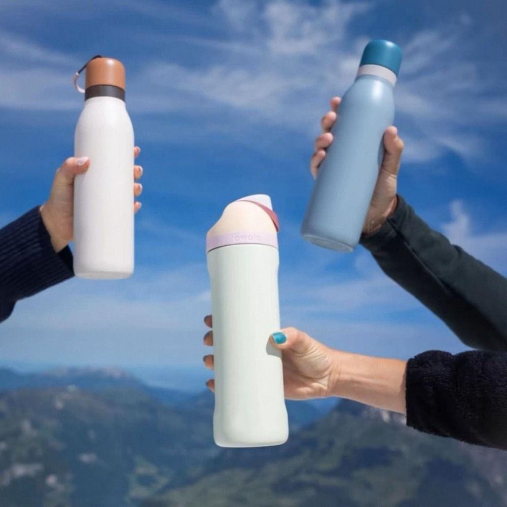 Leak-Proof Sports Kettle Stainless Steel Water Cup Durable Vacuum Flask Bottle  Outdoor Activities
