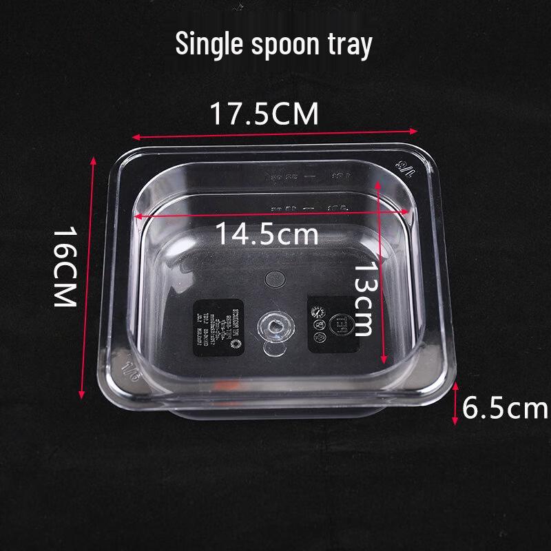 

Plastic Measuring Spoons & Ice Scoop Set with Trays