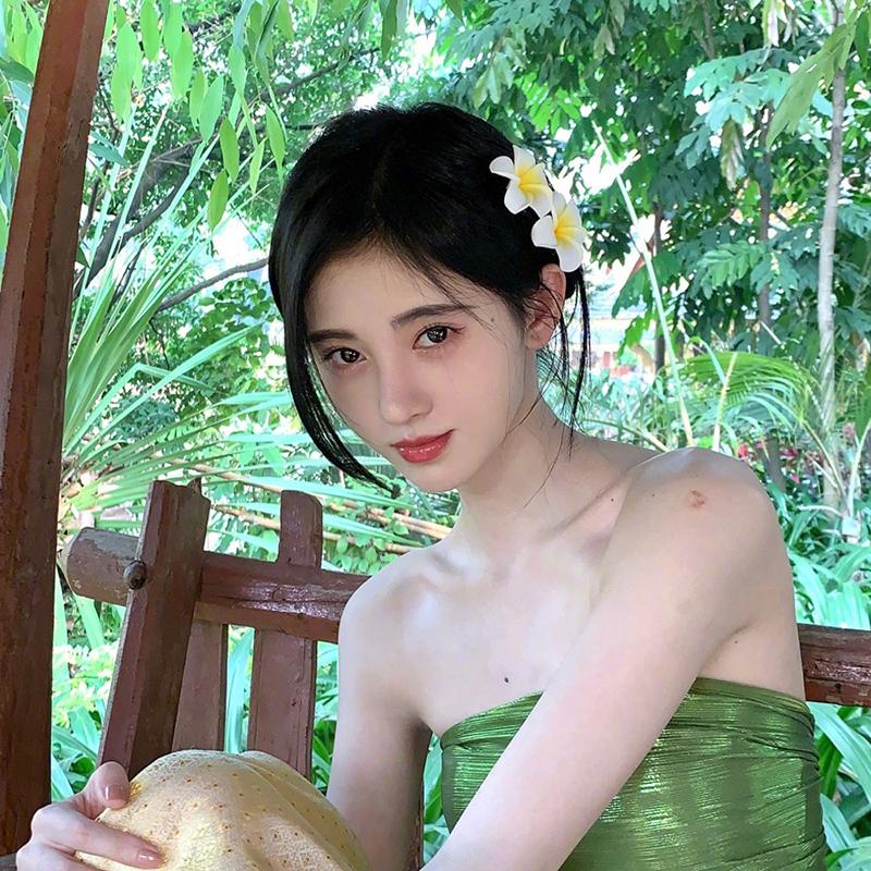 5/7/9cm Květinová sponka do vlasů Korejská sponka na rozcuchané vlasy ofinu Dívčí vlasové doplňky Svatba Párty Taška Klobouk Doplňky