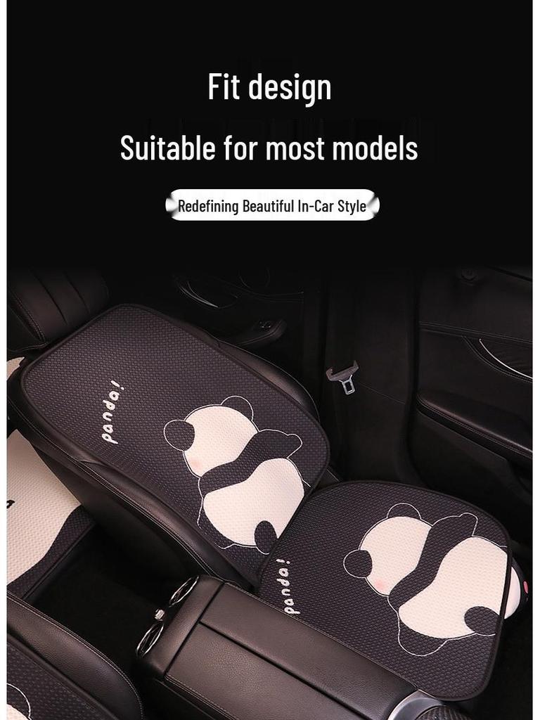3D Panda Sommer Mesh Autositzkissen für Wuling Bingo Hongguang Mini
