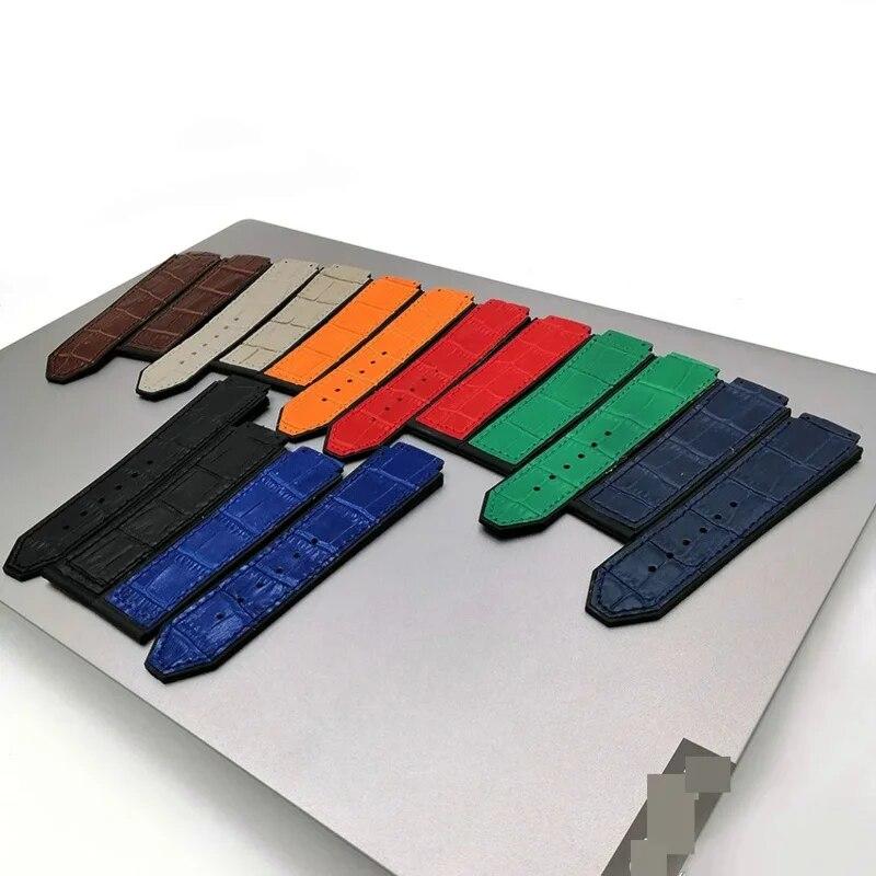 26mm*19mm skinnklokkeremspenne 22mm for HUBLOT Big Bang Series Silikonklokke Armbåndsurtilbehør