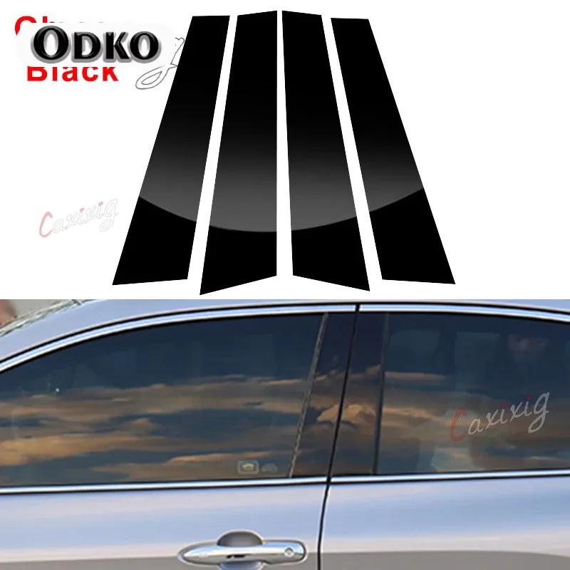 Car Window B-Pillars Decorative Stickers For Volkswagen VW Golf 6 7 8 MK6 MK7 MK8 Door Pillars Post Trim Car Styling Accessories Golf 6 2009-2013