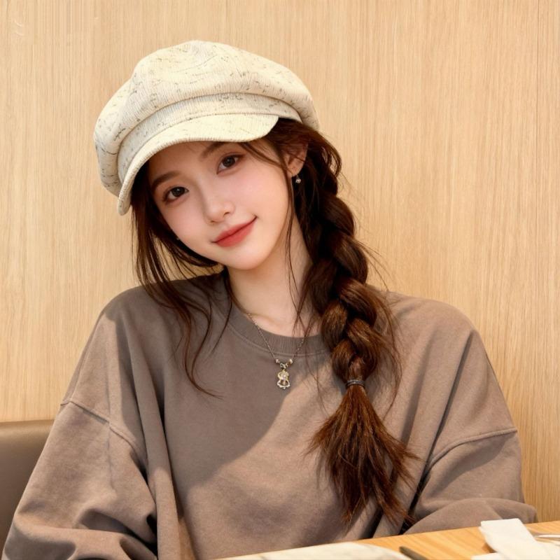 Korean Style Women S Newsboy Octagonal Cap Face Slimming Fashion Hat