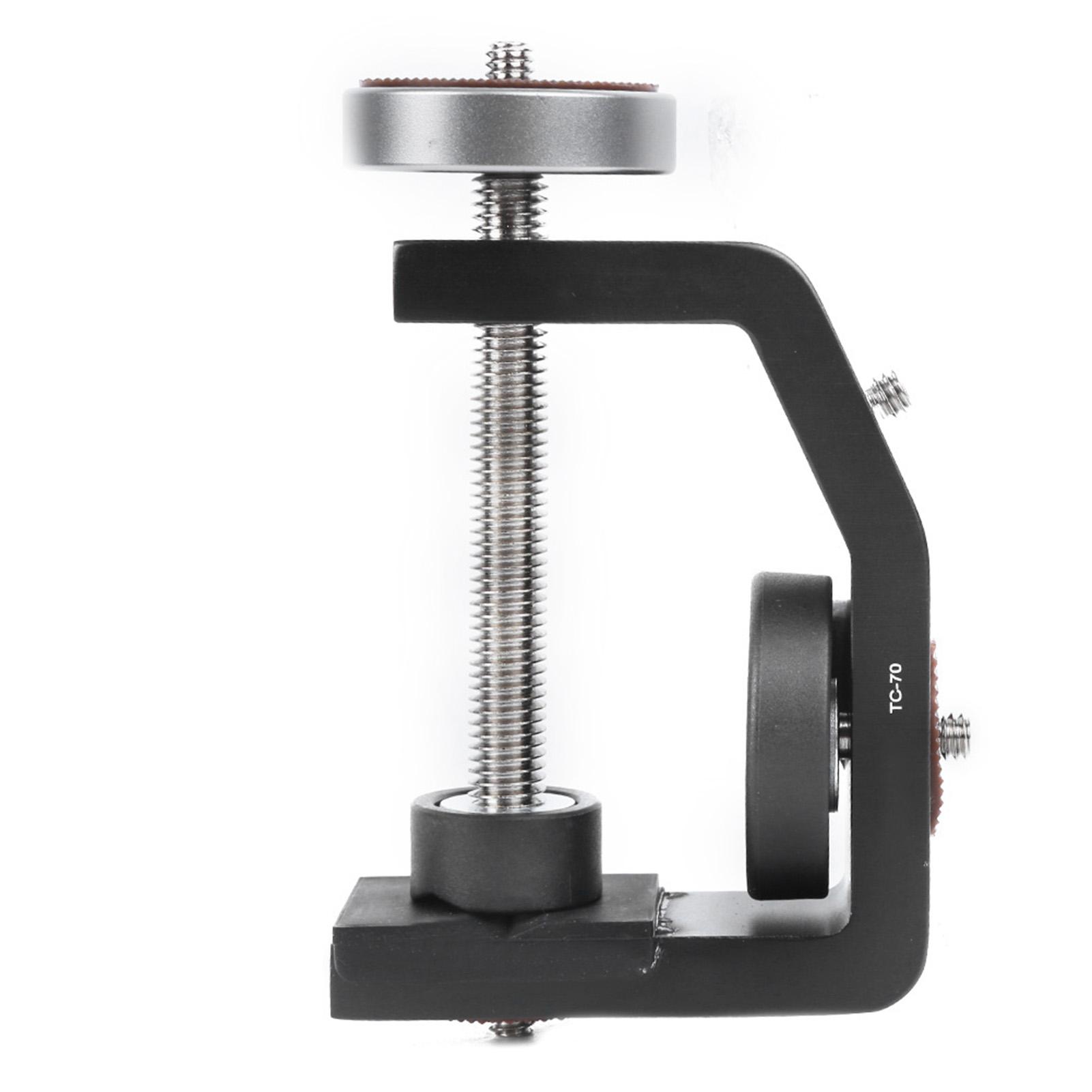 

XILETU TC-70 алюминиевый сплав черный универсальный 14-дюймовый винтовой интерфейс C клипса фотография стабильная