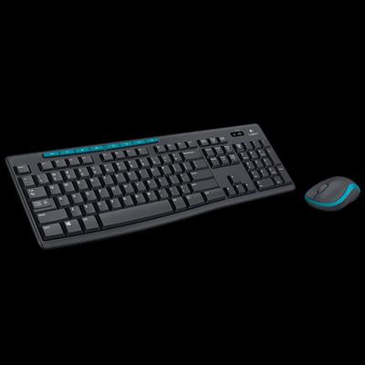Logitech MK275 Full-Size Wireless Keyboard and Mouse Combo