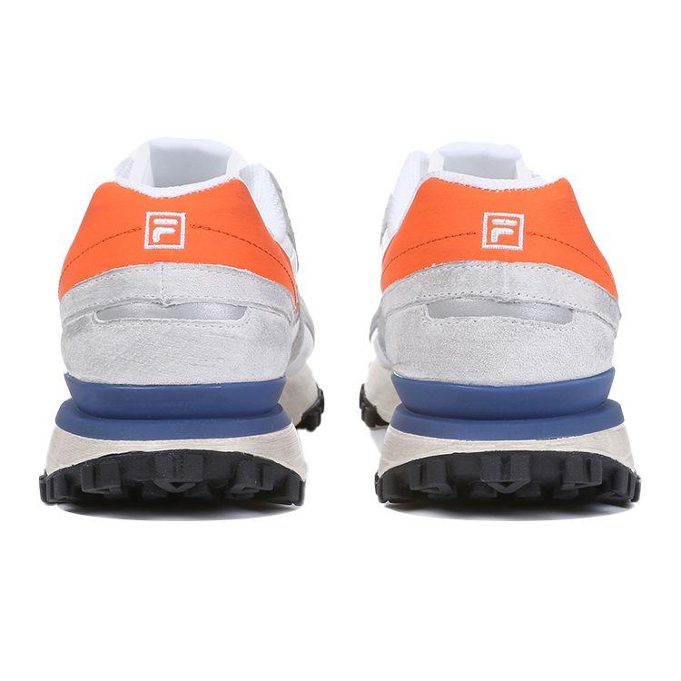 FILA Zagato Washing Comfortable Versatile Low-Top Lifestyle Casual Shoes Unisex sneaker Gray White 1RM01579D_817