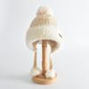 Kids' Knit Pom-Pom Hat: Warm, Windproof, Thickened for Autumn and Winter