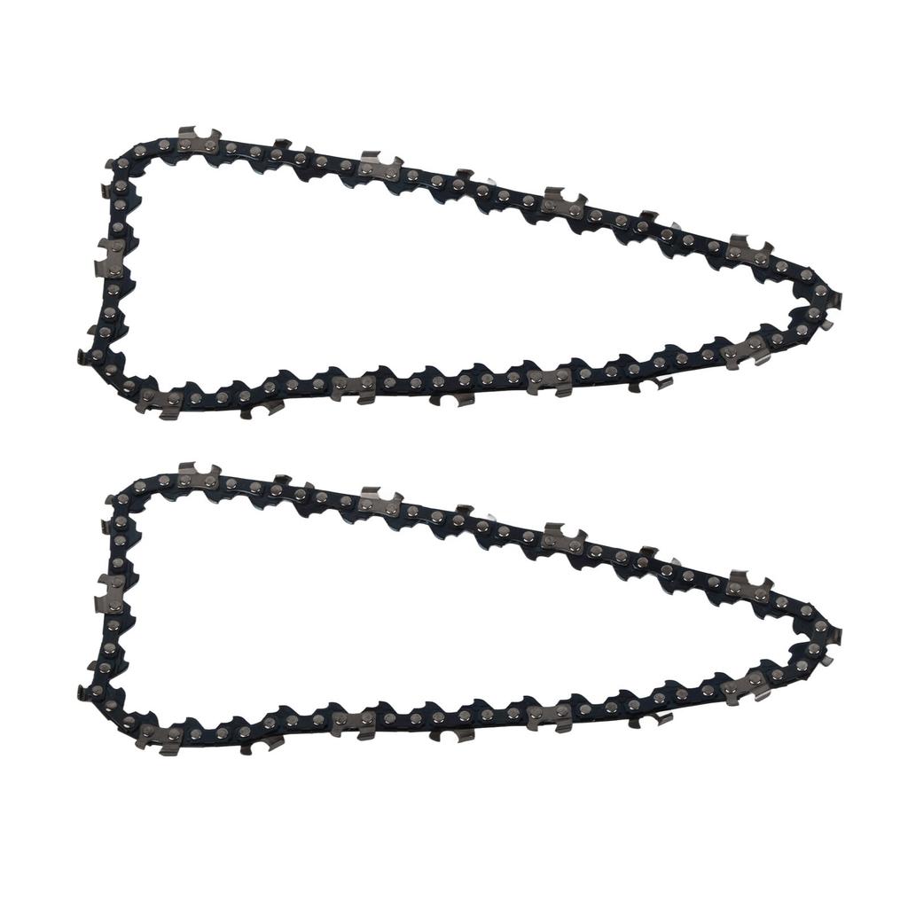 2Pcs Chainsaw Chain 6in 36DL Saw Cutting Blade Alloy Steel 36 Drive Links Set Kit for Woodworking