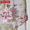 2PC Nuan Serie Modische Moderne Pfingstrose Faule Blume Transparent Gaze Vorhang Kopf für Kleine Fenster Küche Vorhang Home Decor