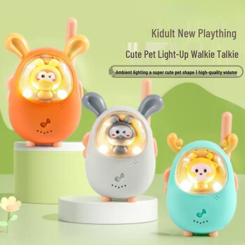 

Kids Milk Dragon Walkie Talkies: Fun Educational Toys for Outdoor Play сірий колір