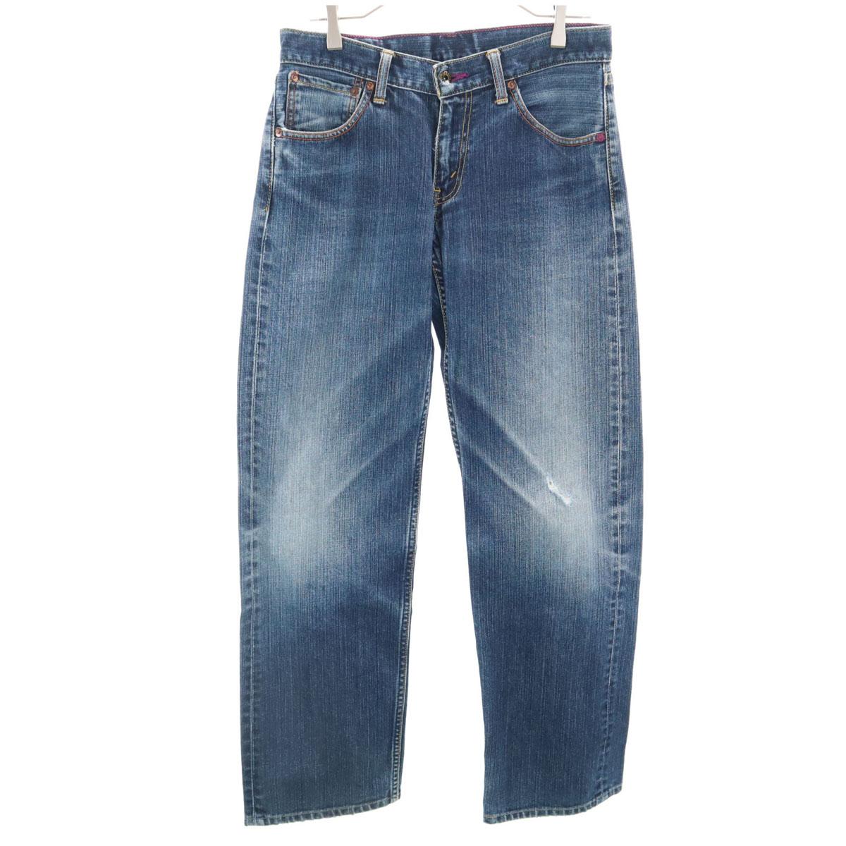 

Levi s Purple Package Straight denim pants w30 Blue Men s Used