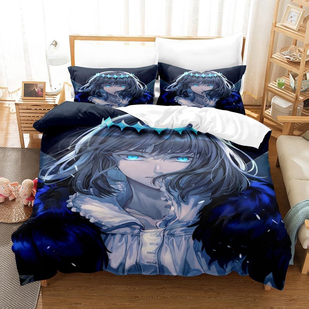 3D Print Anime Bed Sheet Fate Grand Order Bedding Set Single Twin Full Queen King Size Bed Set Adult Kid Bedroom Duvetcover Sets