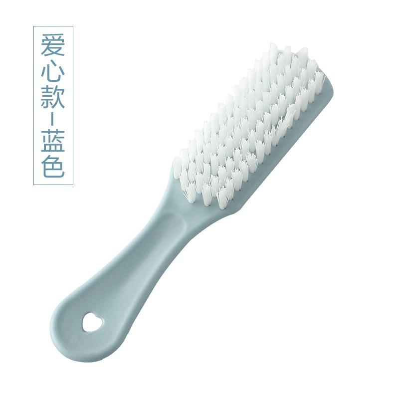 

Пластиковая маленькая щетка для дезактивации, щетка для стирки, бытовая щетка для чистки обуви, щетка для обуви с мягкой щетиной, щетка для одежды, щетка для обуви с длинной ручкой синий