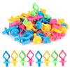60Pcs Bobbin Fixing Clip Spool Silicone AntiDrop Nipple Shaped Sewing Embroidery