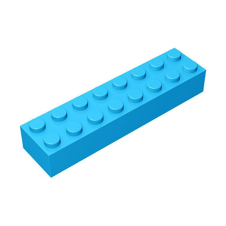 100pcs MOC Parts 3007 93888 Brick 2 x 8 Compatible Bricks DIY Assmble Building Blocks Particle Kid Puzzle Brain Toy Gift