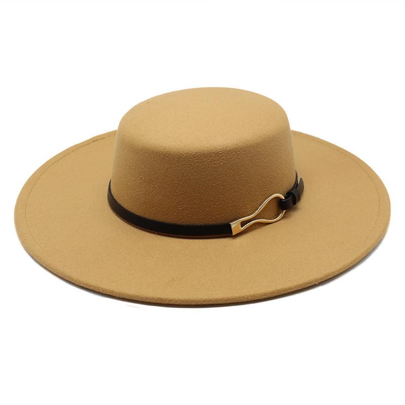 Wool Felt Panama Hat With Wide Brim For Men And Women Perfect For Outdoor And Gift Use