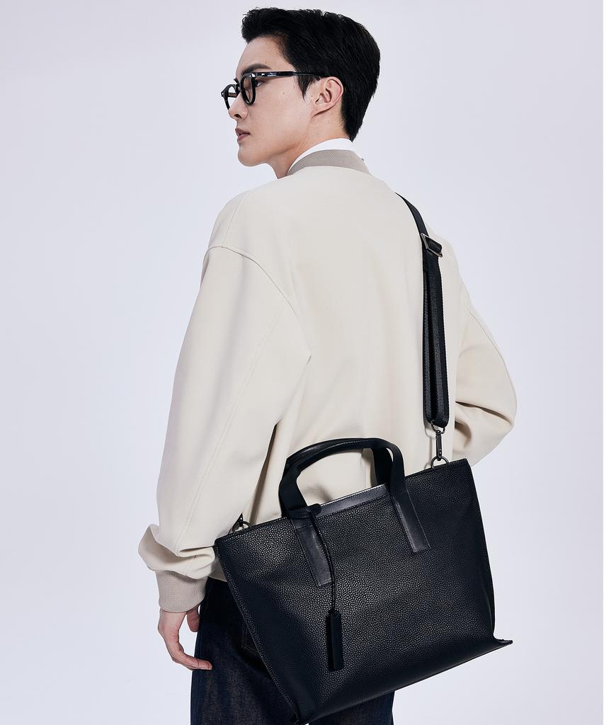 Bedford11Th Unisex Tote/Briefcase Work Tote [Black]
